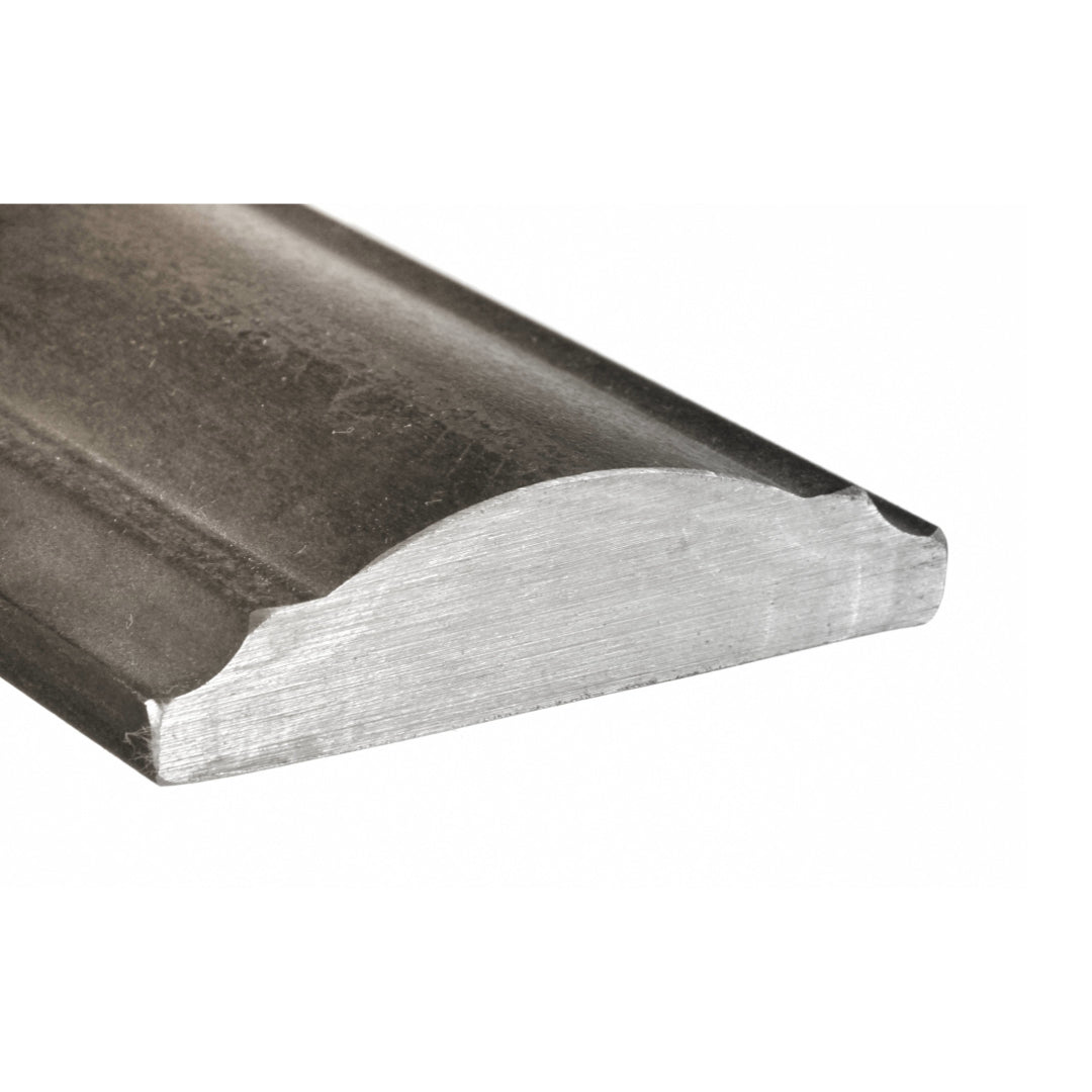 Main courante acier 40x9.5mm