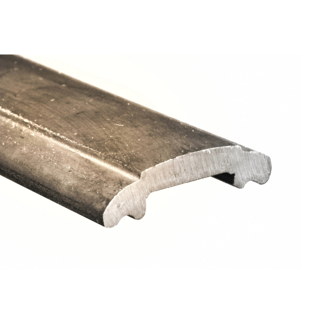 Main courante acier 40x10.5mm